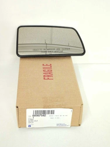 New OEM genuine GM Door Mirror Glass Auto Dim 2004-2009 Cadillac XLR RH 88987542