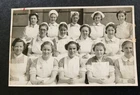 WW2 BRITISH MILITARY NURSES, GROUP PHOTO. ORIGINAL WW2 PHOTO  13.5 x 8.5cm