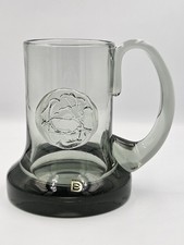Dartington glass FT1 Midnight Grey Tankard Hart & Rose 1969 RARE Free Postage