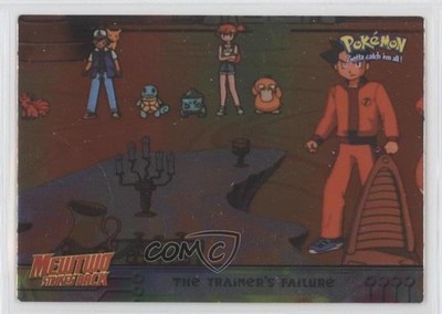 The Trainer's Failure Silver Foil 1st Printing (Blue Topps Logo) #22 1999 11dt