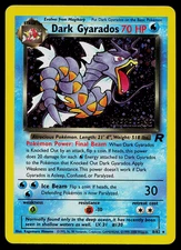 Pokemon Card - Dark Gyarados 8/82 Team Rocket Prerelease Stamped Holo Rare LP