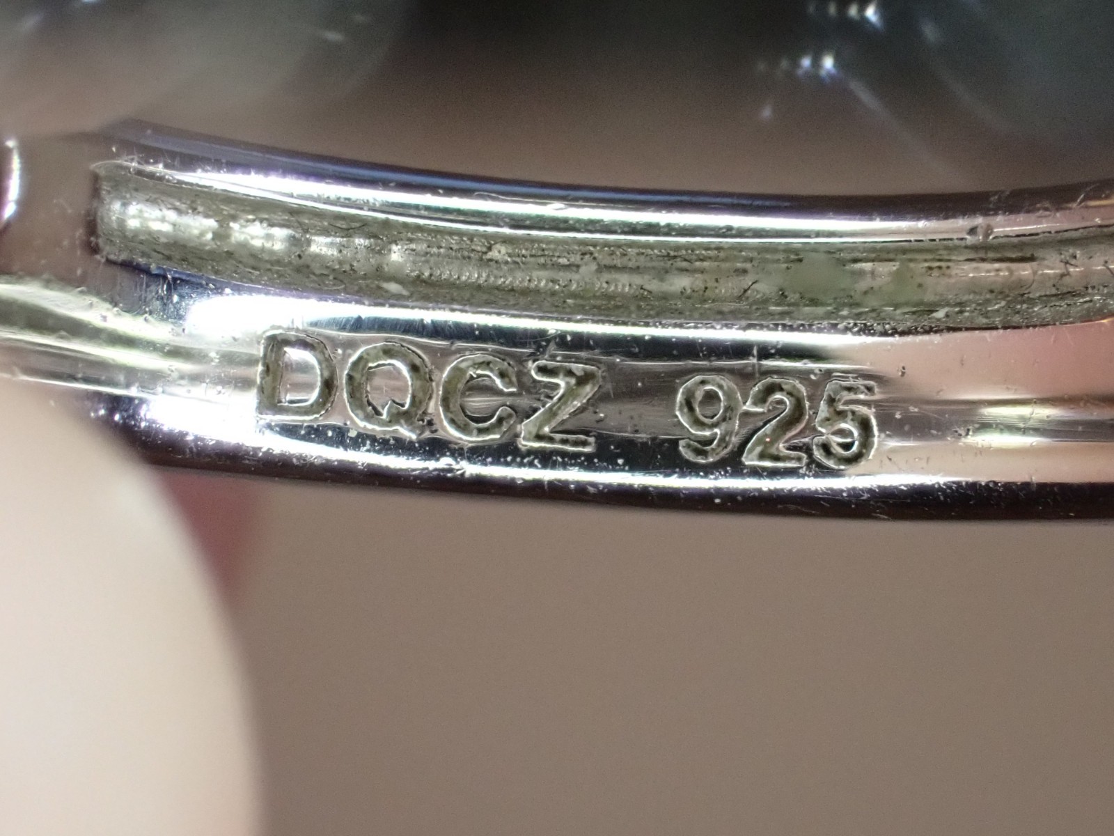 Six Solid Silver rings Including A beautiful Dolp… - image 8