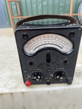 Vintage Universal Avometer Model 40 Electrical Test Meter with Case Untested