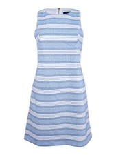 Tommy Hilfiger Women's Stitch Stripe Shift Dress