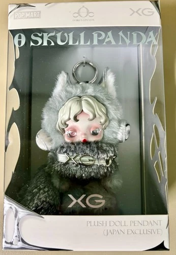 SKULLPANDA XG Plush Doll Pendant Japan Exclusive SKULLPANDA POP UP SHOP ALPHAZ