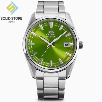 ORIENT Stretto Contemporary RN-AC0R05E Mechanical Automatic Green Dial Watch