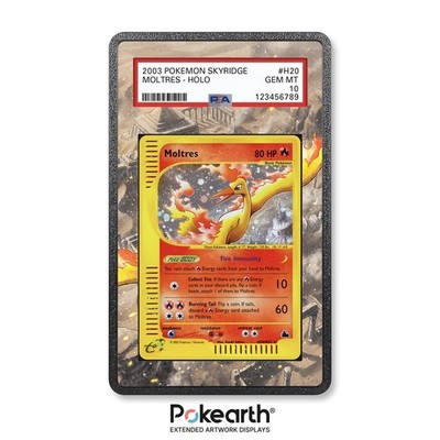 Moltres H20/H32 - Hülle + Extended Artwork für Gradekarten