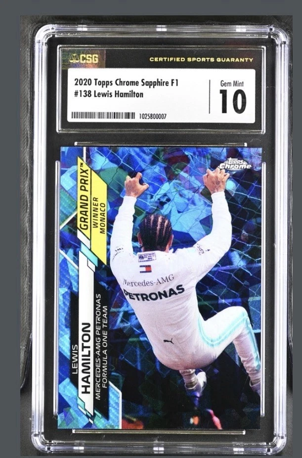 2020 Topps Chrome Sapphire Edition Formula 1 - Lewis Hamilton #138