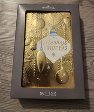 16 Christmas Greeting Cards and Envelopes Hallmark Holiday Boxed Cards Christmas