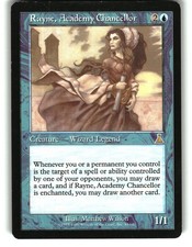 Magic the Gathering - Urza's Destiny Rayne, Academy Chancellor 43 Rare 1999