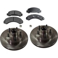 Front Brake Disc Rotors and Pads Kit for Pickup Mazda B4000 Truck B2300 B3000 94