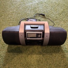 Sirius SUBX1R Dock Play Universal Satellite Radio Boombox With Plug Antenna