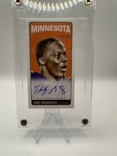 2014 Topps - 1965 Design Mini Autographs Teddy Bridgewater #120/150 (AU, RC)