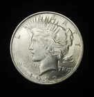 1922-P PEACE DOLLAR GEM BU - 90% SILVER $ - PHILADELPHIA MINT