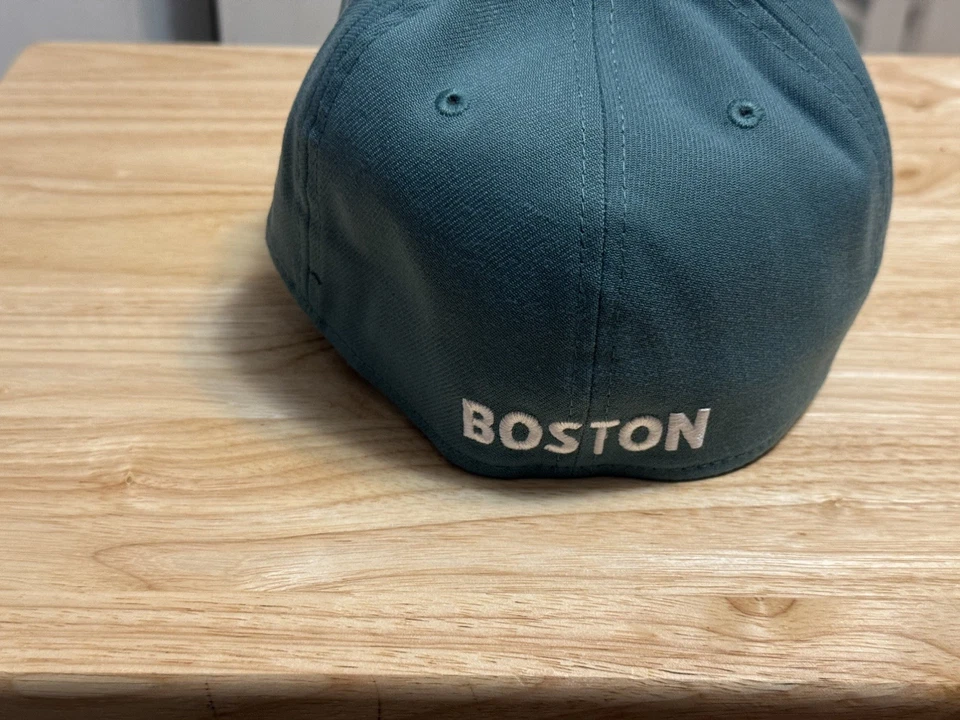 Boston Red Sox шляпа City Connect редкая зеленый средний большой New Era MLB новый 39Thirty - Изображение 2 из 2