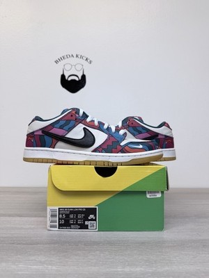 Size 8.5 - Nike Dunk Low Pro SB x Parra Abstract Art 2021 DH7695-600