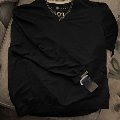 NikeGolf Black PCOM V-Neck Men's Windshirt