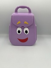 Dora The Explorer Talking Purple Plastic Backpack 2004 Not Tested