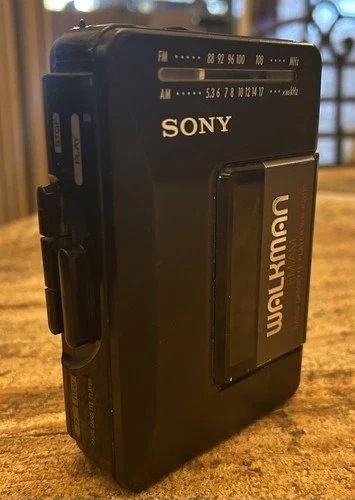 Sony Walkman WM-F2015 AM/FM Cassette Player * Works*