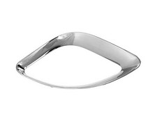 CORNICE GRIGLIA ANTERIORE SINISTRA PER JEEP GRAND CHEROKEE SRT8 2016-2022 CROM.