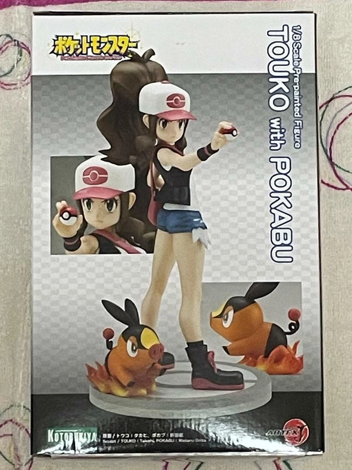 ARTFX J Pokemon Series Hilda with Tepig 1/8 Scale Painted PVC Figure Kotobukiya - Image 2 of 2