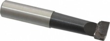 Made in USA 9/16" Min Bore Diam, 1-1/2" Max Bore Depth, 1/2 Shank Diam, Borin...