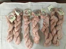 Lot Of 7 Classic Elite Fame Silk Rayon Color 1405 Lot 225001 Pink/Rose Verigated