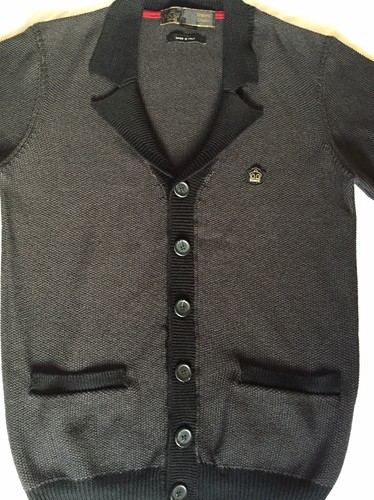 London Wool Cardigan Medium Mens Mod | eBay