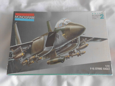 Monogram 5434 F-15 Strike Eagle  in 1:72 Neu und OVP siehe Fotos 