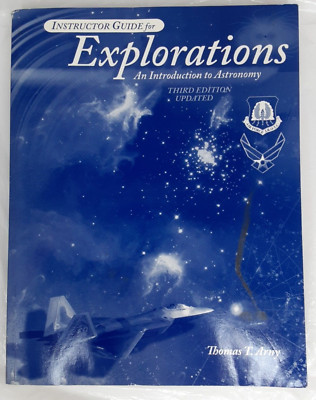 Explorations Introduction To Astronomy 3rd Ed. Arny Instructor Guide & CD JROTC
