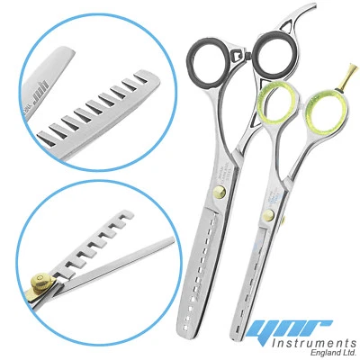 YNR® Chunker Scissors Texturizer Scissors Hair Thinning Scissors 7 & 13 Teeth