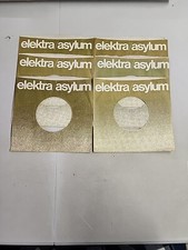 45 RPM 7" RECORD SLEEVES CO. SLEEVE 6 PACK SEE PHOTOS - Elektra Asylum  SLV193 