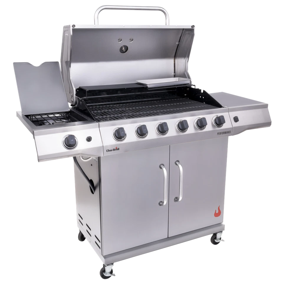 Char-Broil Performance Series 55000 BTU 6-Burner Propane Gas Grill - Image 3 of 4