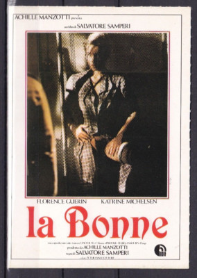 LA BONNE - POSTER FILM CINEMA F.TO POSTCARD 14.2 X 10 CM