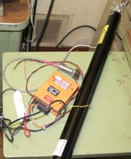 JDS Uniphase 1144P-3581 HeNe Gas Tube Laser + Power Technology Inc Power Supply