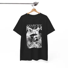 Anarchy Funny Raccoon T-Shirt