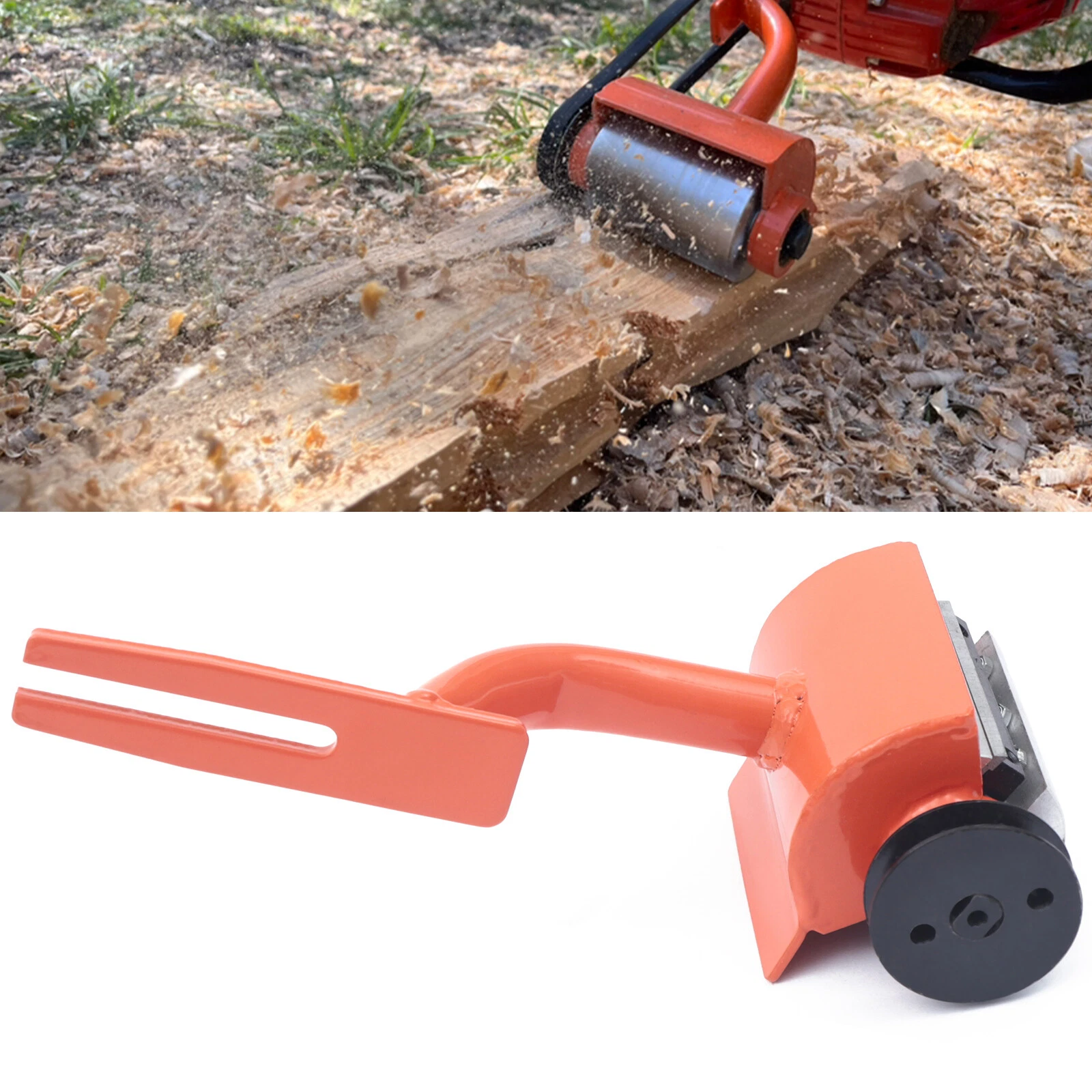 For STIHL+Husqvarna Chainsaw Carving Mill Attachment Log Debarker Peeler Notcher