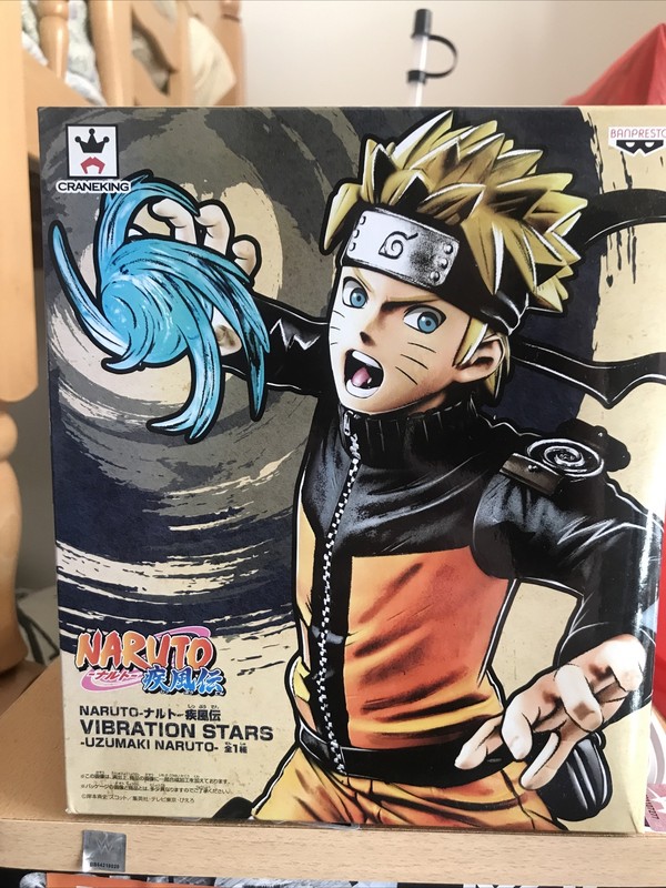 Uzumaki Naruto Figure "Vibration Stars" Banpresto from Japan - Anime - NEW