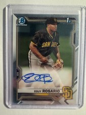K229,970 - 2021 Bowman Chrome Prospect Autographs #CPAER Eguy Rosario Auto