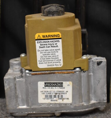 VR8204A2803 VR8204A 2803 Honeywell Furnace Elctrnc Ignition Gas Valve NAT/LP GAS