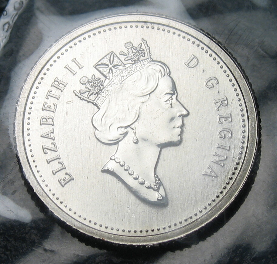 Canada 1997 10-cent Bluenose NBU (Proof-Like) Original Sealed