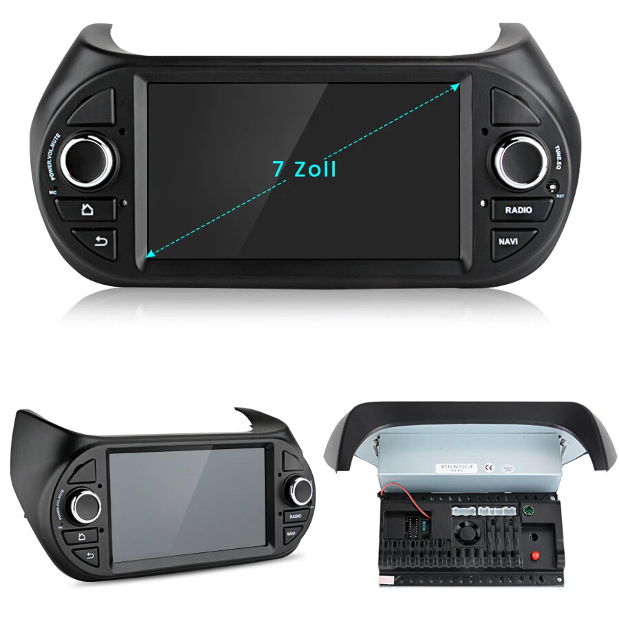 Autoradio Für Fiat Fiorino Qubo Citroen Nemo Peugeot Bipper Apple Carplay DAB+FM - Bild 3 von 4