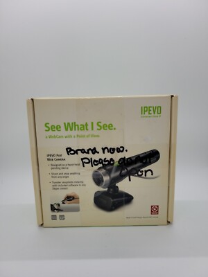 IPEVO See What I See POV Web Camera Instant Image Sharing Windows XP Macro Focus