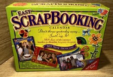 2007 Easy Scrapbooking Calendar Crafts DIY Frames Decorative Cutouts Used