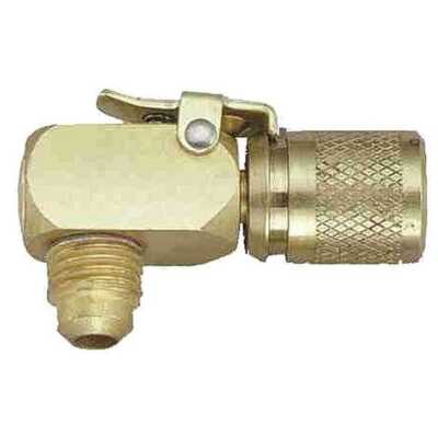 Imperial Quick Coupler, Low Loss, 1/4 In MxF, 90 Deg 17-C