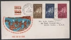 1965 Australia ANZAC Rising Sun Gallipoli PARADE Unsealed FDC
