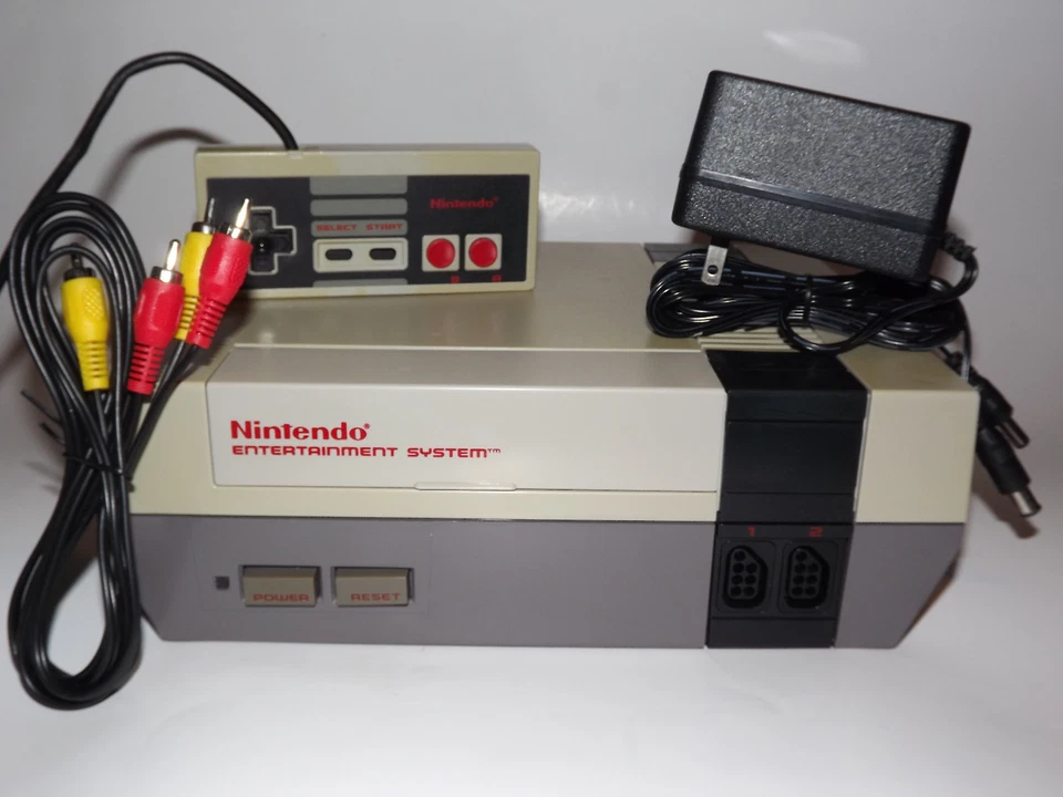Paquete de consola de sistema de entretenimiento Nintendo con nuevo pin NES 72 Foto 2 de 4
