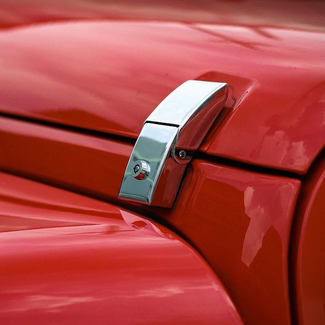 Stainless Steel Hood Latches Hood Lock Catch Latches Kit For Jeep