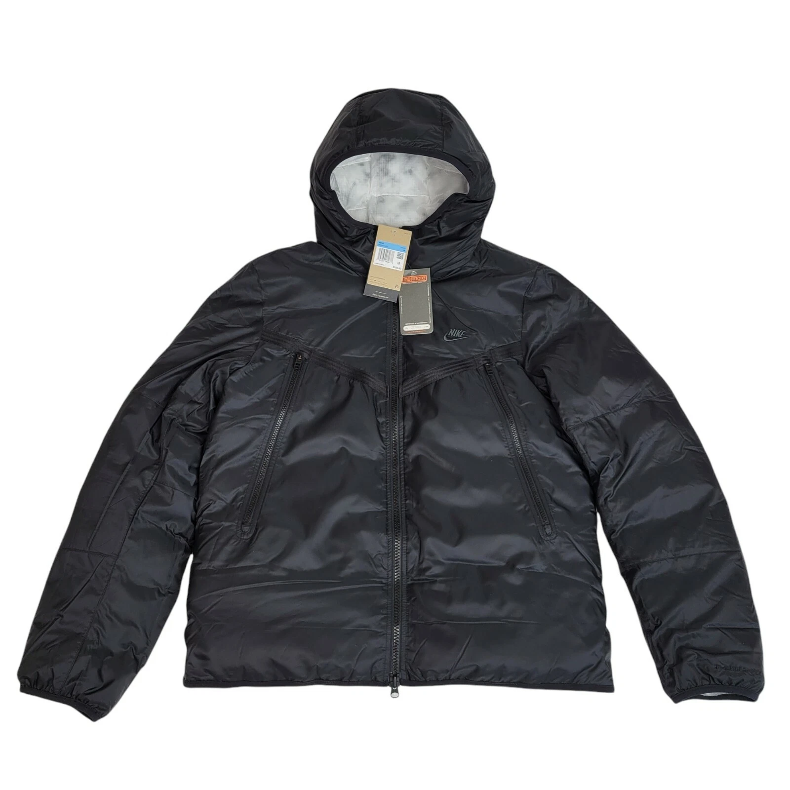 Nike Sportswear Mens Medium Therma-Fit Thermore Hooded Insulated Puffer Jacket