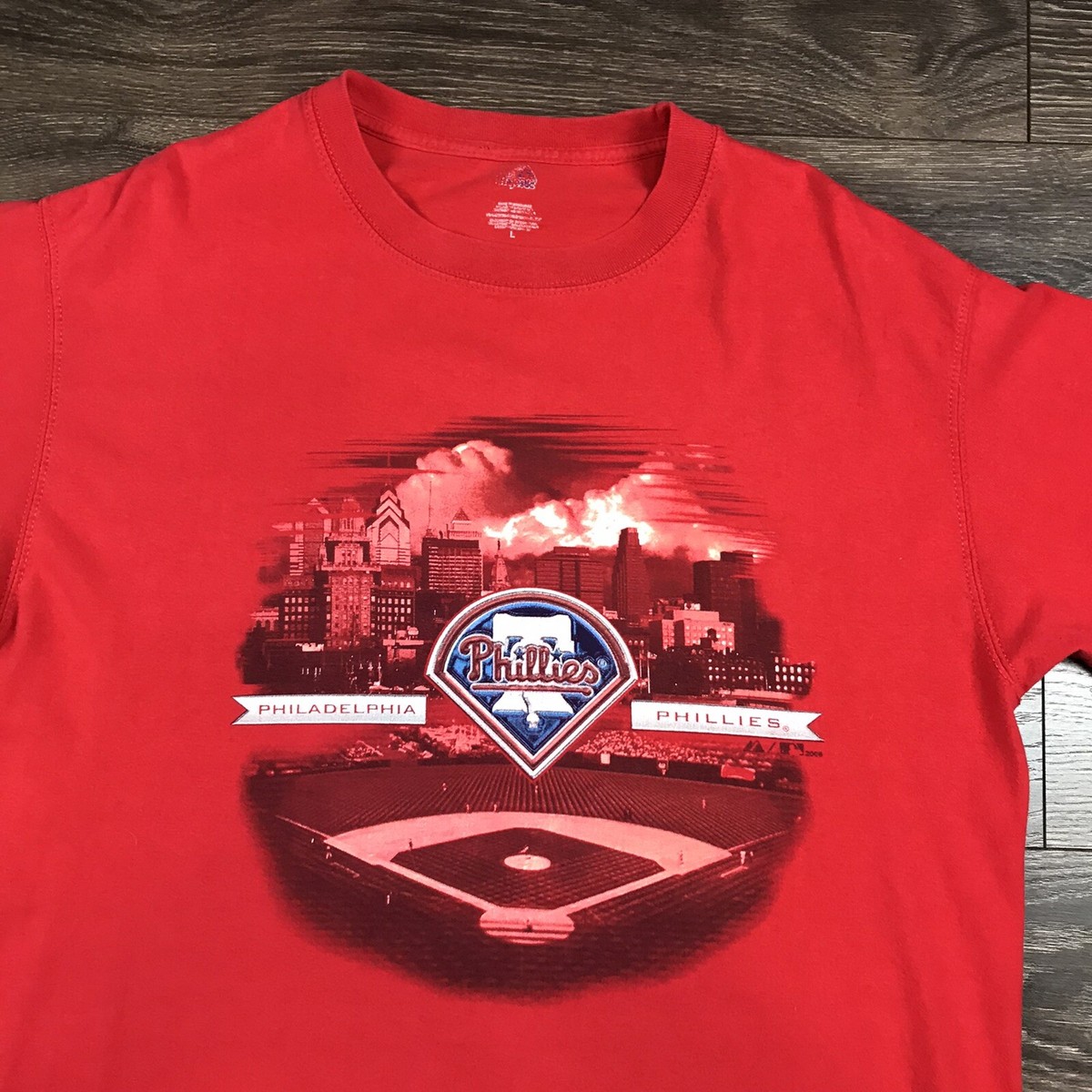 Majestic Mens 2008 MLB Philadelphia Phillies Citizens Bank